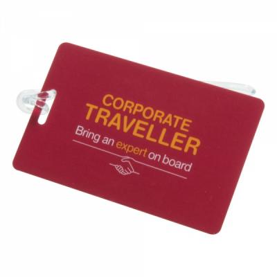 Image of Printed Luggage Tag (Silicone Loop)